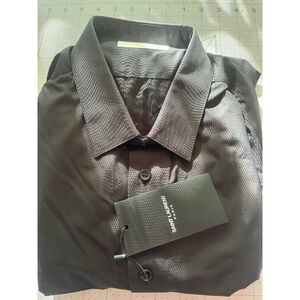 Men's Saint Laurent Black Dress Shirt Neck 16.5
